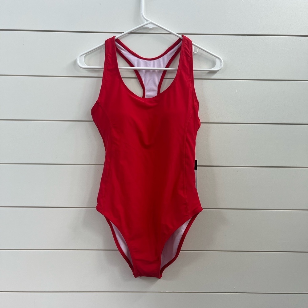 Nicole Miller Red One Piece Swimsuit